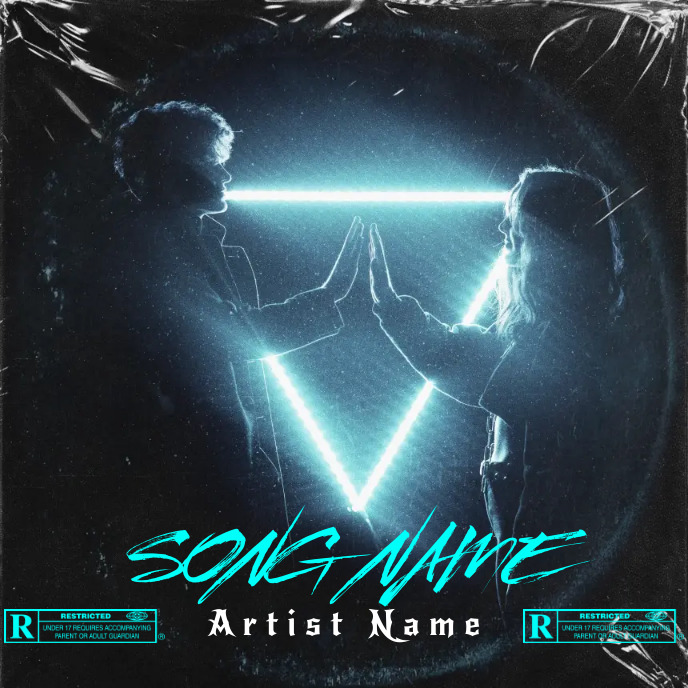 Simple Album Cover music art trap mixtape rap Template | PosterMyWall