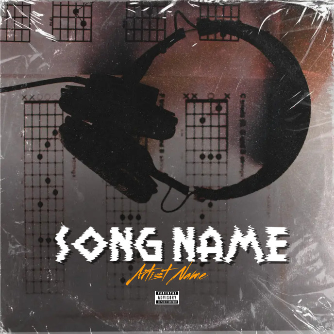 Simple Album Cover music art trap mixtape rap | PosterMyWall