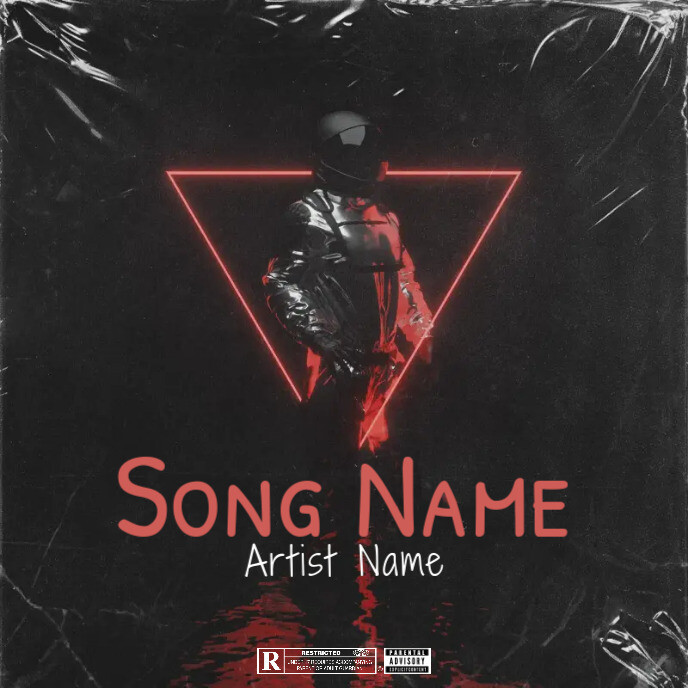 Simple Album Cover music art trap mixtape rap Template | PosterMyWall