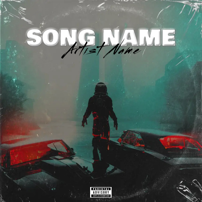 Simple Album Cover music art trap mixtape rap Template | PosterMyWall