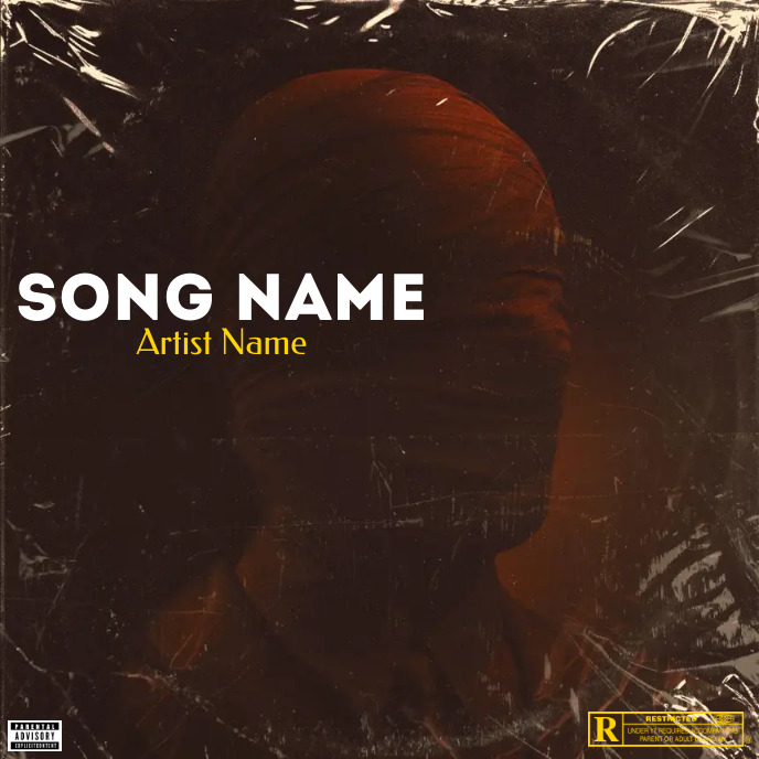 Simple Album Cover music art trap mixtape rap Template | PosterMyWall