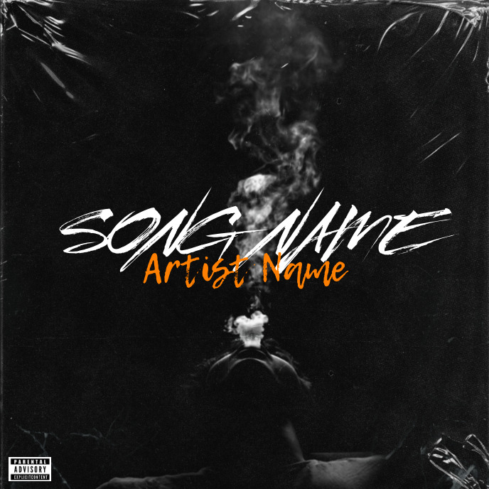 Simple Album Cover music art trap mixtape rap Template | PosterMyWall