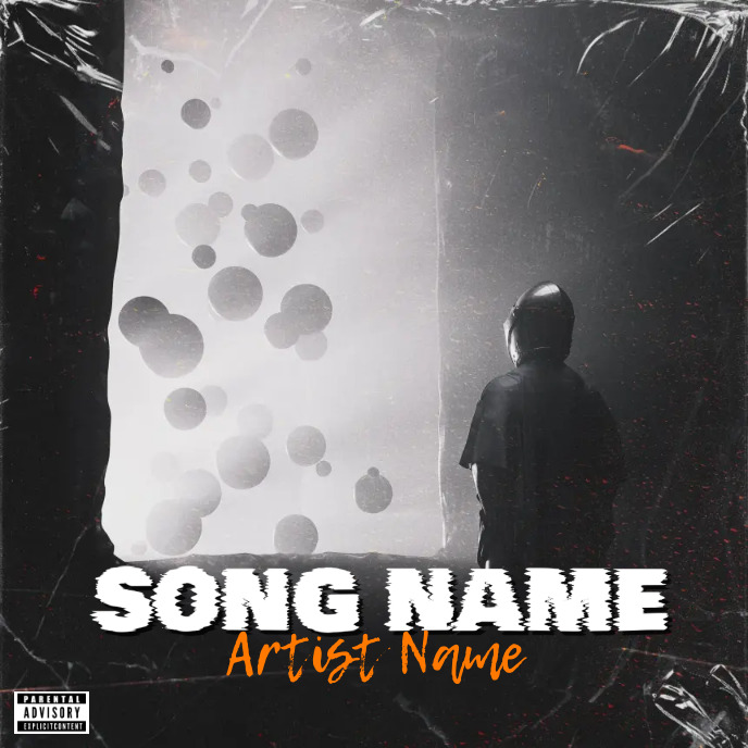 Simple Album Cover music art trap mixtape rap Template | PosterMyWall