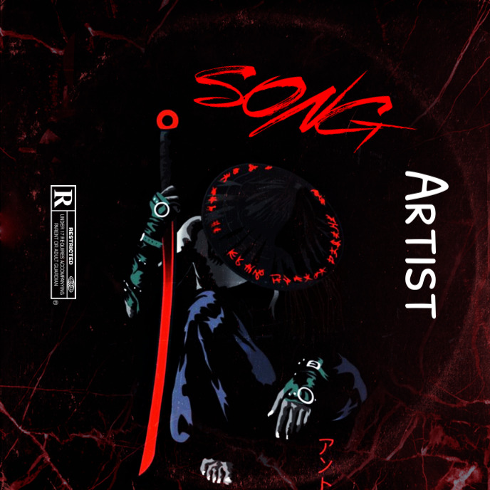 Simple Album Cover music art trap mixtape rap Template | PosterMyWall