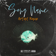 Simple Album Cover music art trap mixtape rap Template | PosterMyWall
