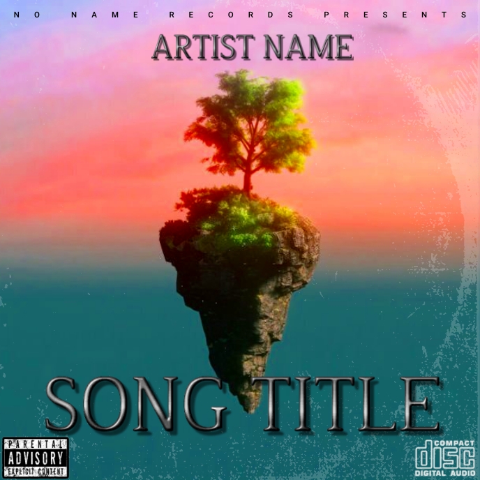 Basic Music Covers Simple Album cover template by finesse truth | PosterMyWall