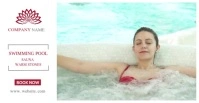 simple beauty spa advertising facebook templa template