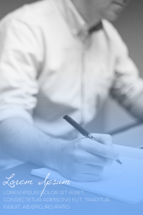 Simple business Message Flyer Template | PosterMyWall