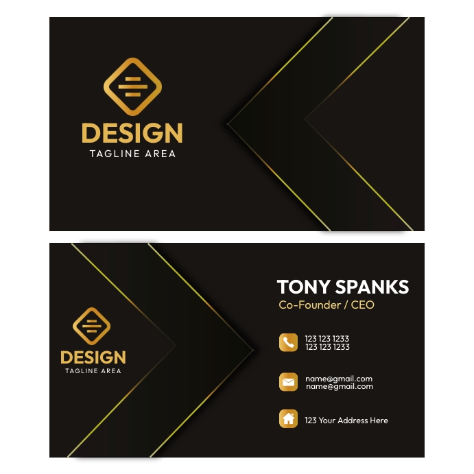 Copy of Simple Calling Card | PosterMyWall