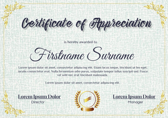 SIMPLE CERTIFICATE Template | PosterMyWall