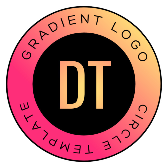 Logo Without Gradient Copy of Simple Clean Gradient Transparent Logo | PosterMyWall