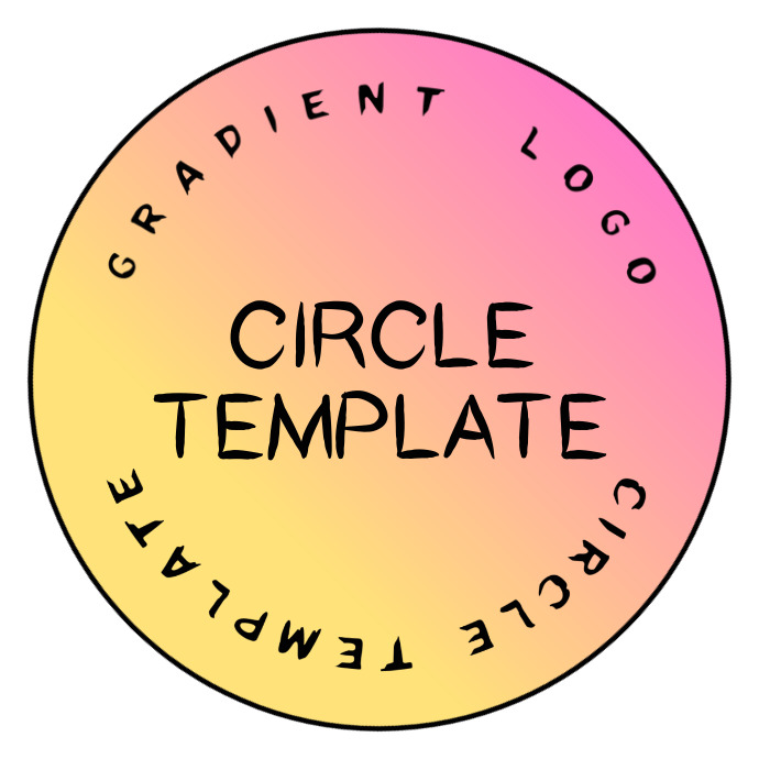 Create Logo Background Copy of Simple Clean Gradient Transparent Logo | PosterMyWall