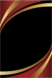 Negro Abstract Design Poster Template