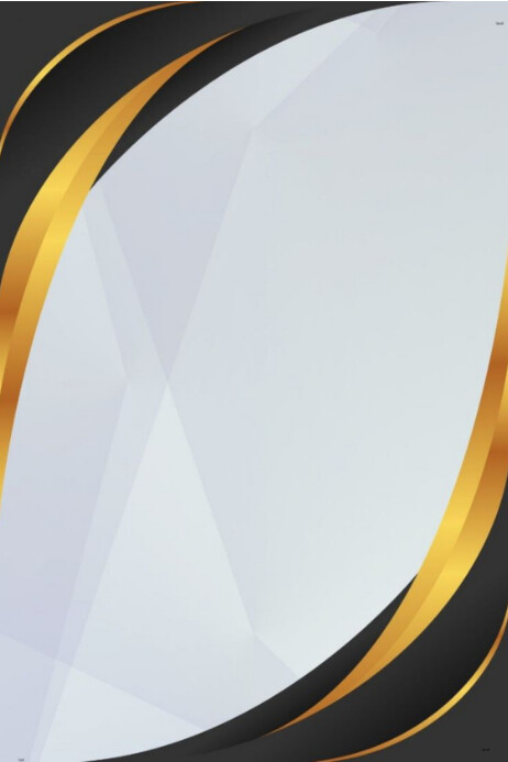 Simple Elegant Border Template Poster