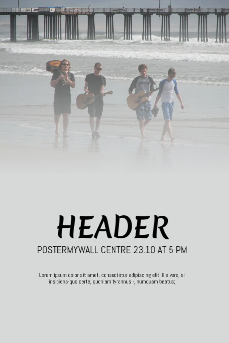 Simple Event Flyer Template | PosterMyWall