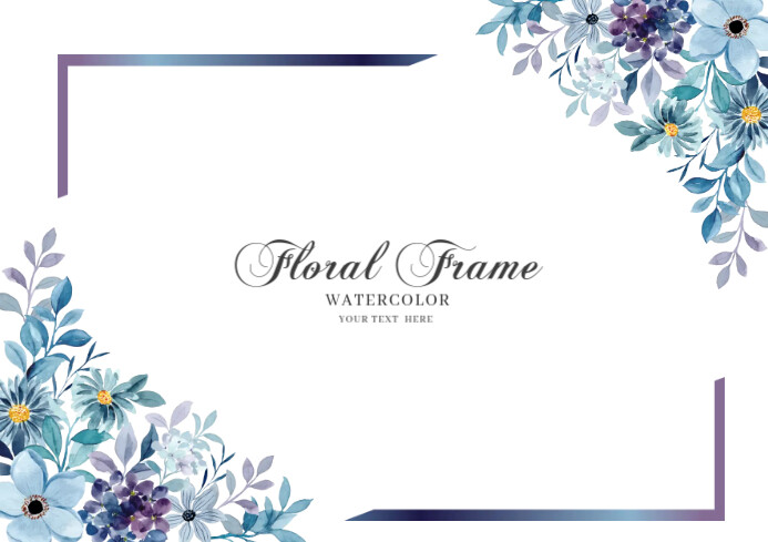 Flower Frame Simplized Simple Flower Frame Designs Floral Frame Images Free Download On