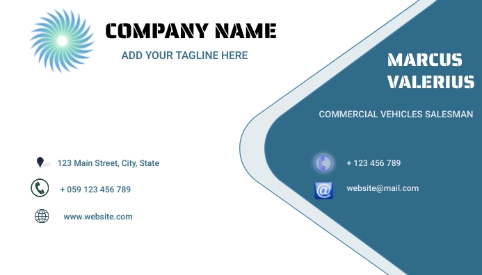 Image 6 for Generic Business Card Template