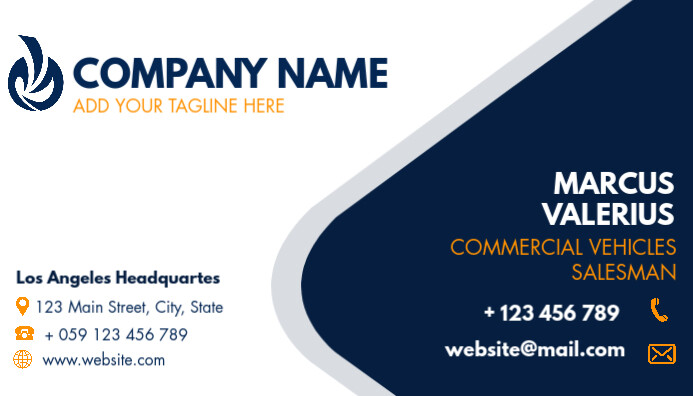 Generic Business Card Template