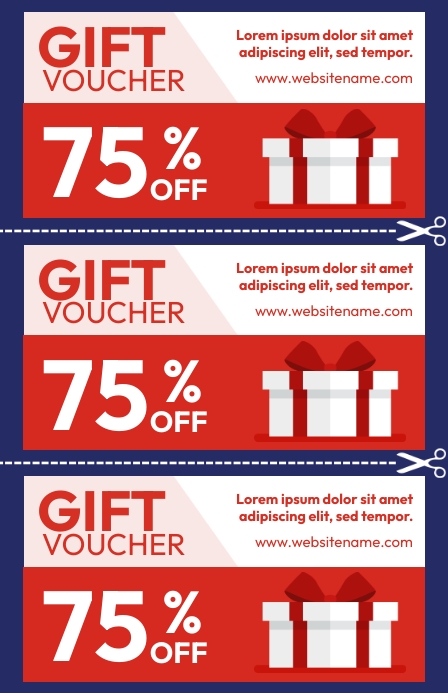Copy of Simple Gift Voucher | PosterMyWall