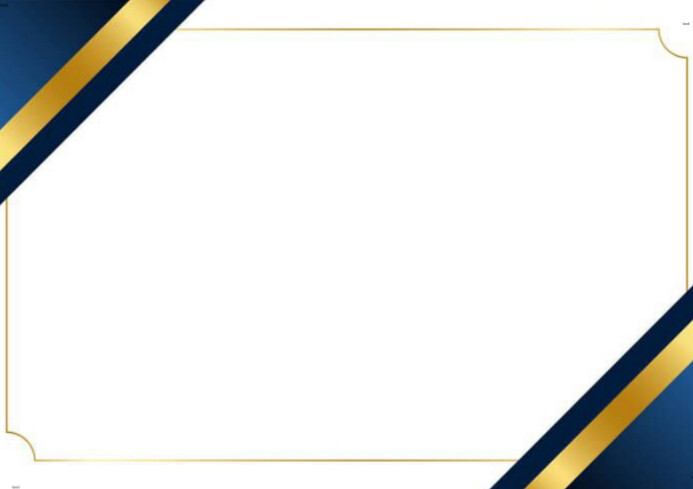 Simple Modern Certificate Template A4