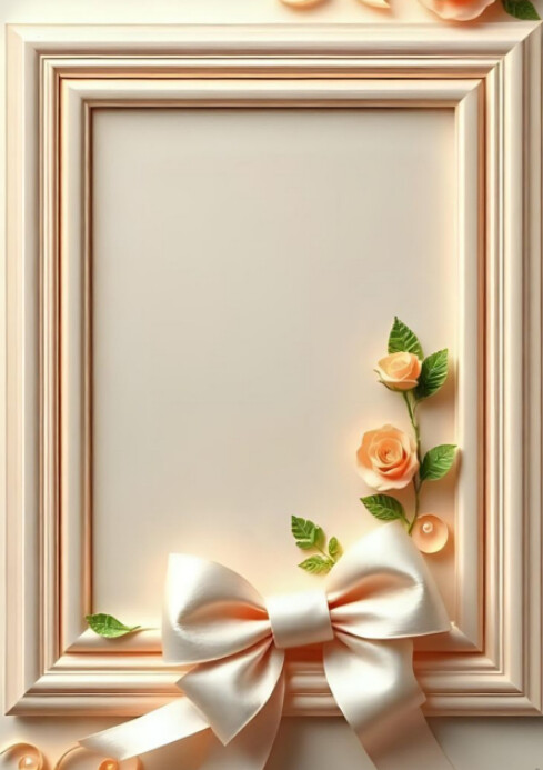 Simple Modern Frame Template A4