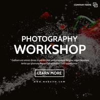 photography workshop creative advertisement t Template | PosterMyWall