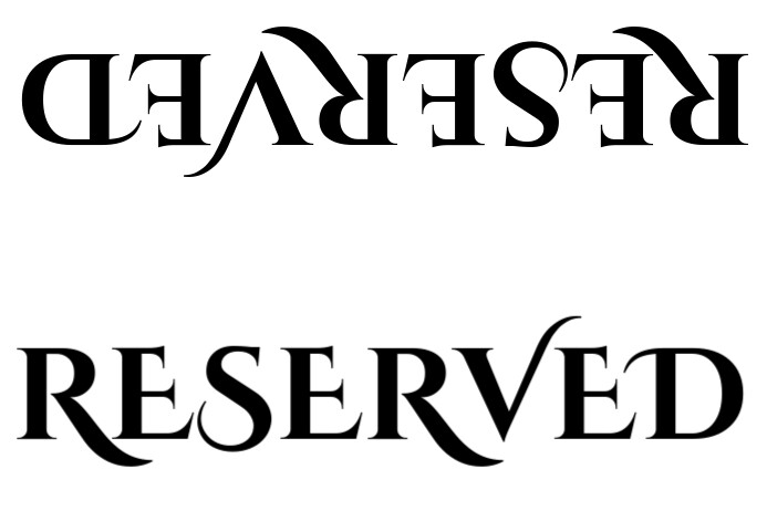 Simple Reserved Sign Template | PosterMyWall
