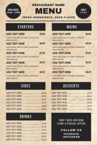10 300 Cafe Menu Board Customizable Design Templates Postermywall 10 300 Cafe Menu Board Customizable Design Templates Postermywall