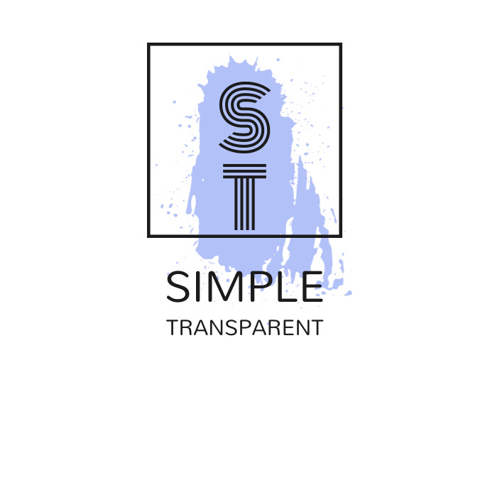 Simple Transparent Logo Template