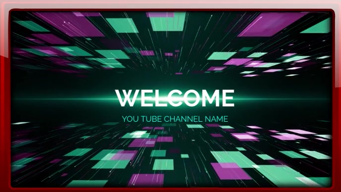 Youtube Short Intro Page Copy of Simple Youtube Channel Intro Vedio | PosterMyWall