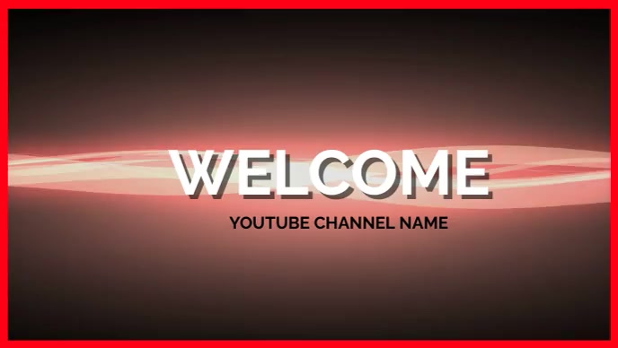 simple youtube channel intro video Template | PosterMyWall
