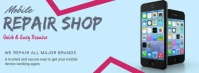 Simplistic Mobile Repair Shop Facebook Cover Template