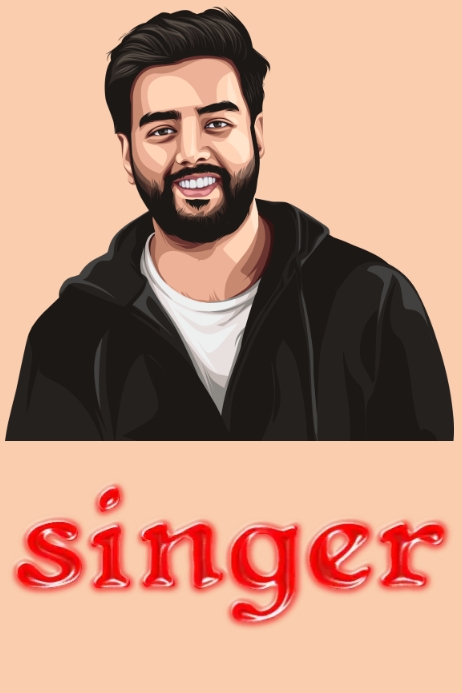 singer Template | PosterMyWall