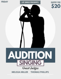 160 Audition Customizable Design Templates PosterMyWall