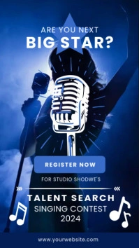 singing competition template Indaba yaku-Instagram