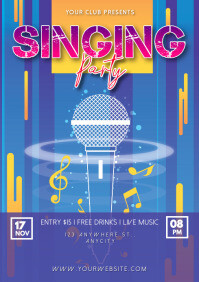 Singing Party Template | PosterMyWall