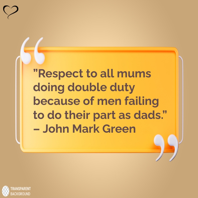 Single mom Quote Instagram Post template