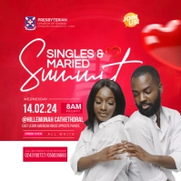 Singles and Married summit Publicación de Instagram template