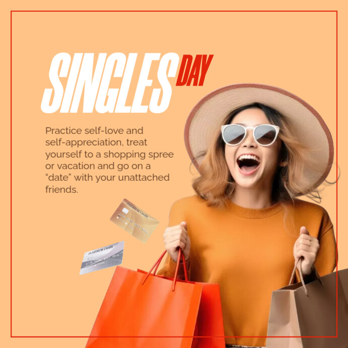 Singles Day Instagram Post Template | PosterMyWall