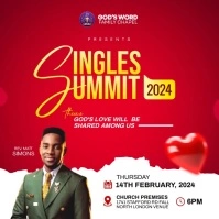 singles summit church flyer (1) Instagram Post template
