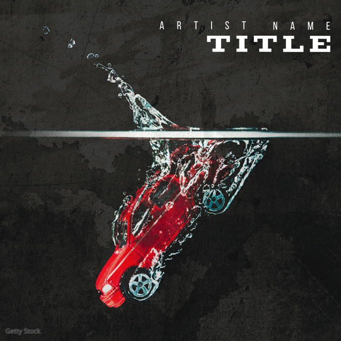 Sinking Car Album Cover-Vorlage | PosterMyWall