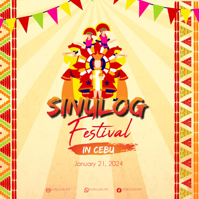 Sinulog Ads Template | PosterMyWall