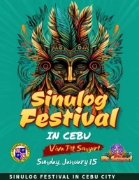 Sinulog Festival 2024 Flyer (format US Letter) template