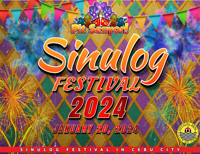 Sinulog Festival Flyer (format US Letter) template