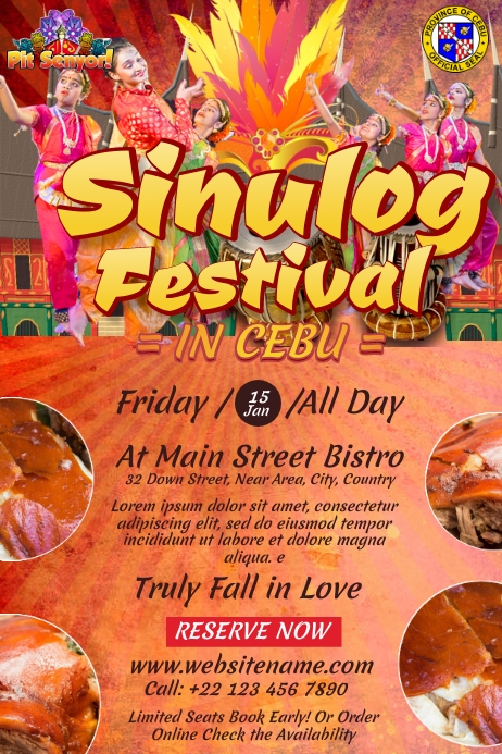 Sinulog Festival Poster