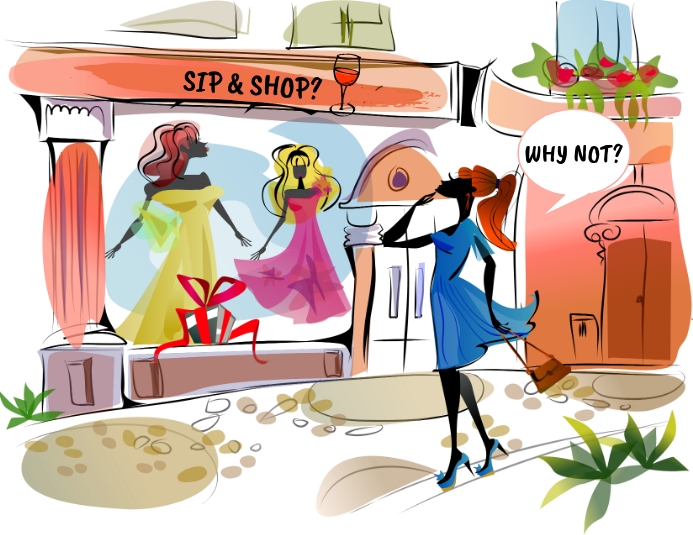 Copy of SIP & SHOP PosterMyWall