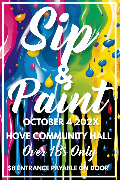 Detailed Host Paint And Sip Photo Digital Art Detailed Host Paint And Sip Photo Digital Art