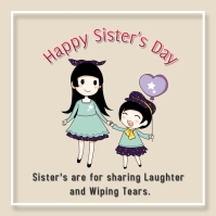 SISTER Template PosterMyWall