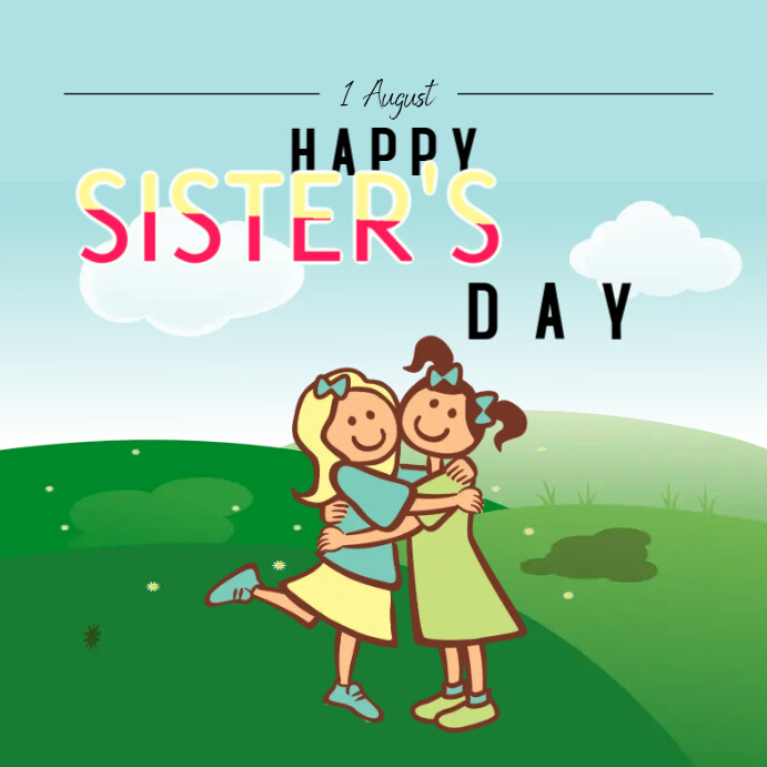 SISTER Template PosterMyWall