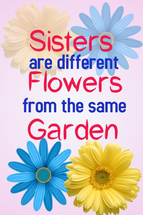 Sisters Poster Template PosterMyWall